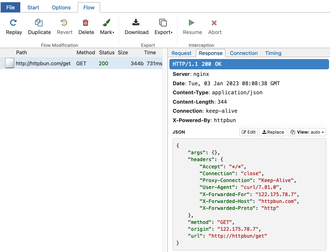 Recipientes de Docker em execução em isolamento de rede com tráfego proxado