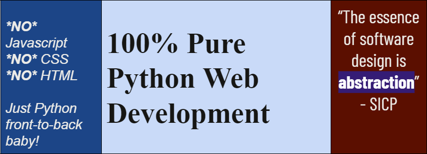 Revisão das estruturas de desenvolvimento de aplicativos da Web Python Python