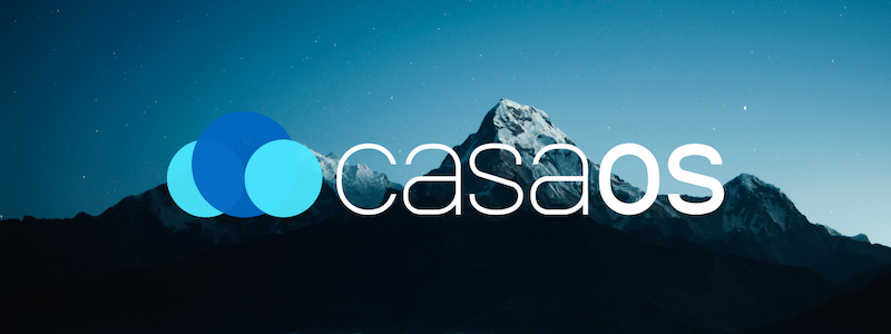 Casaos-Um sistema de nuvem pessoal de código aberto simples, fácil de usar e elegante e elegante