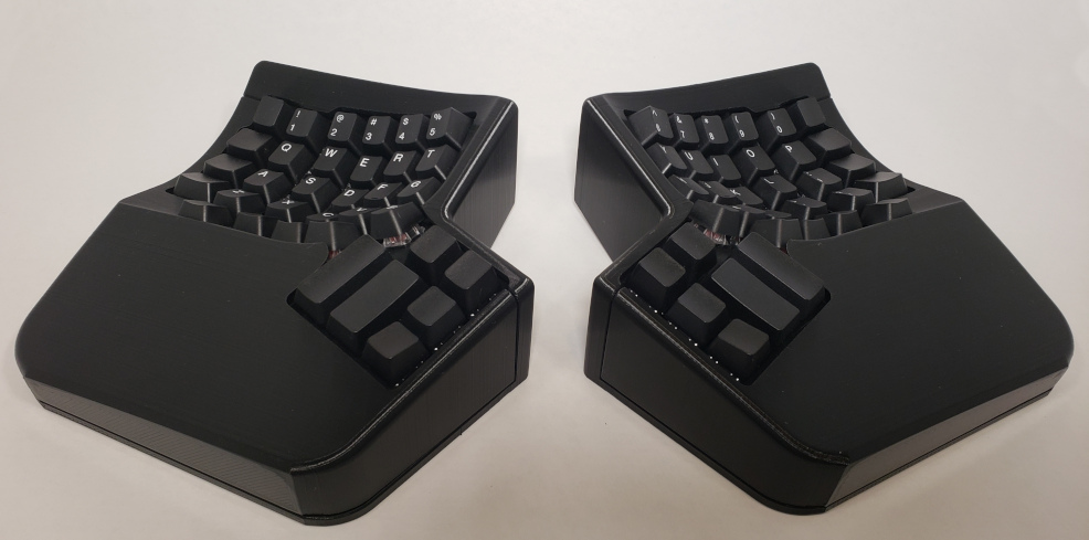 ERGO S-1-Um teclado sem fio ergonômico de código aberto