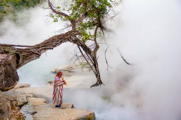 O rio fervente da Amazônia