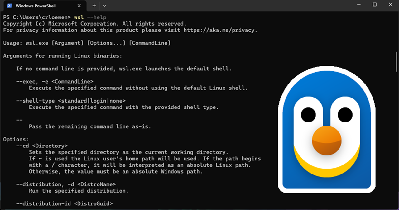 Microsoft Subsistema Windows de fontes abertas para Linux