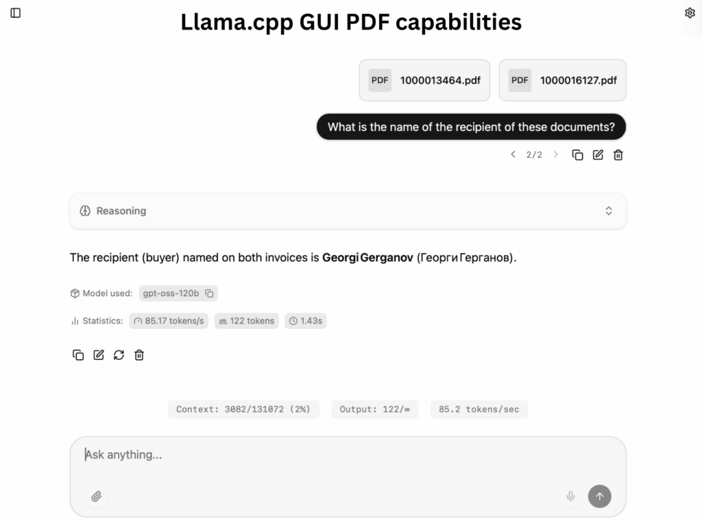 Llama.cpp – Executar inferência LLM em C/C++
