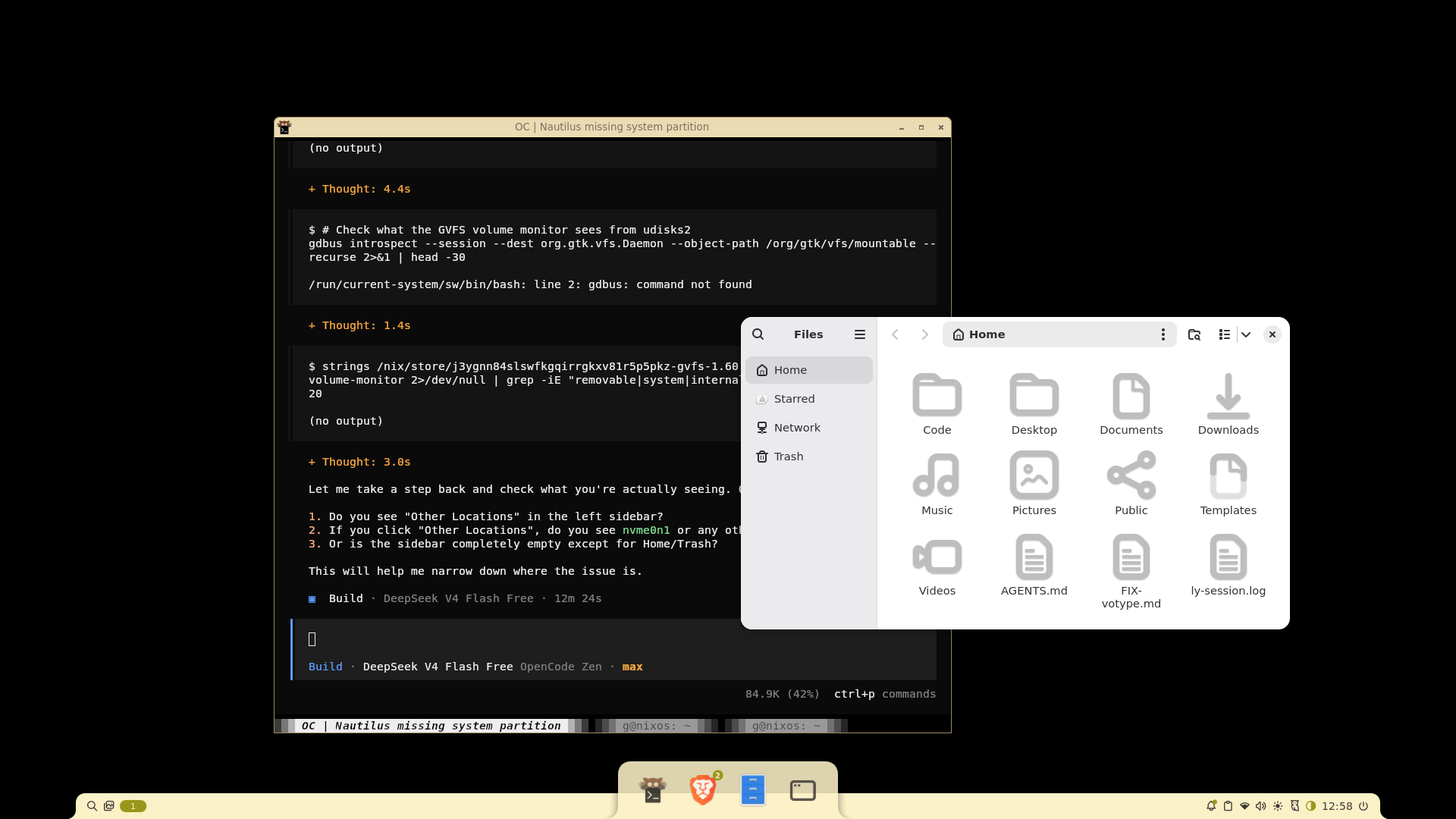 NixOS em hardware real é mais complexo do que você pensa. Noctalia V5 e LabWC
