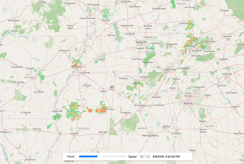 Renderizador MRMS – Renderizador de radar NOAA MRMS de código aberto para Python