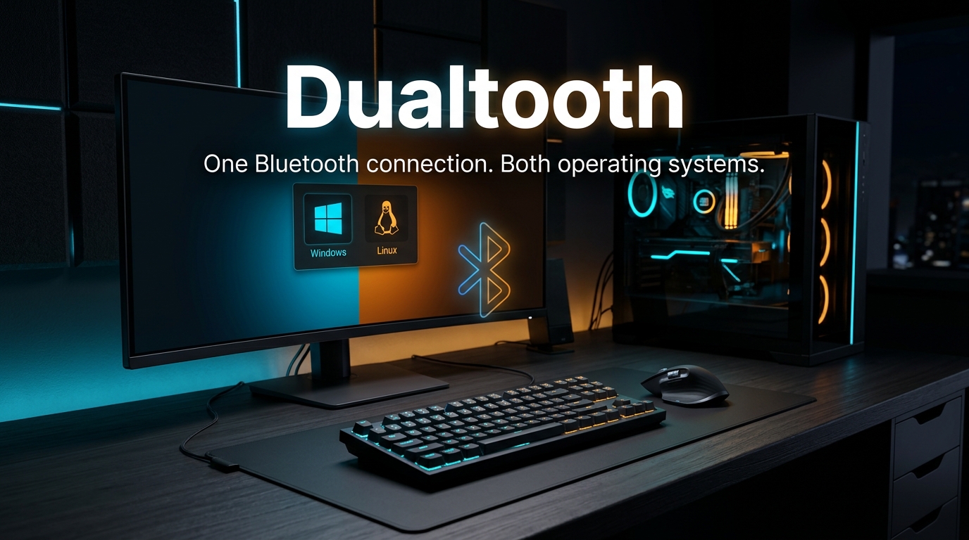Dualtooth – Sincronize chaves Bluetooth do Windows com Linux BlueZ em um comando